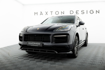 Porsche Cayenne Sport Design MK3 2018-2023 Frontläpp / Frontsplitter Maxton Design